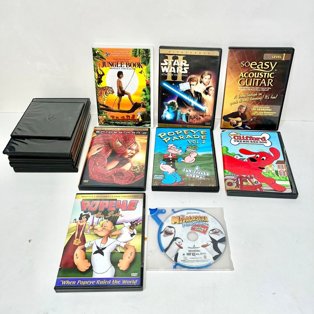 DVD Movies & Blank Cases Pre-Owned Great Condition